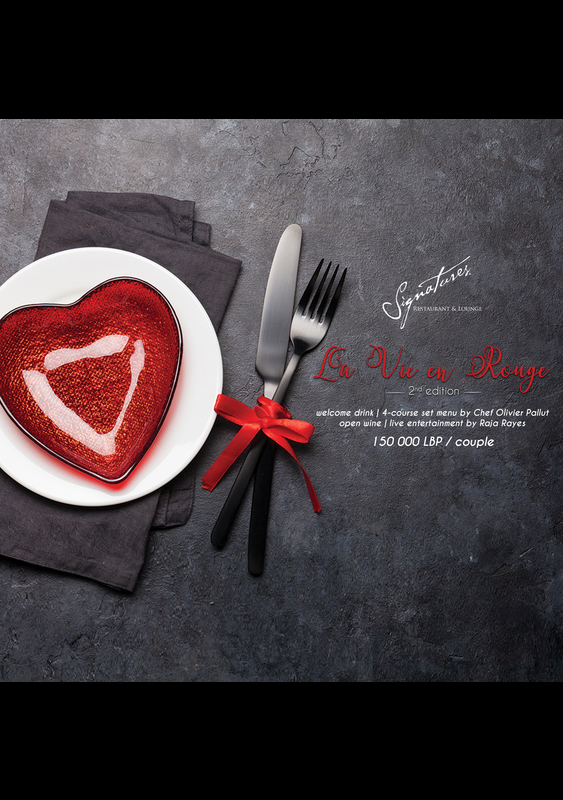 Valentine's Night at Signatures Restaurant & lounge